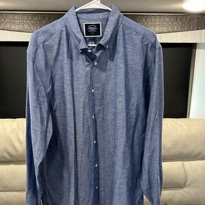 Charles Tyrwhitt Men’s Button Up XL Slim Fit Cotton